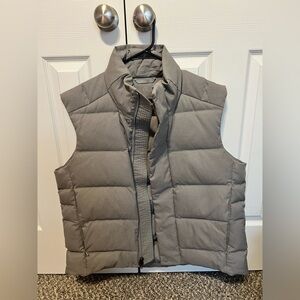 lululemon athletica Gray Puffer Vest
